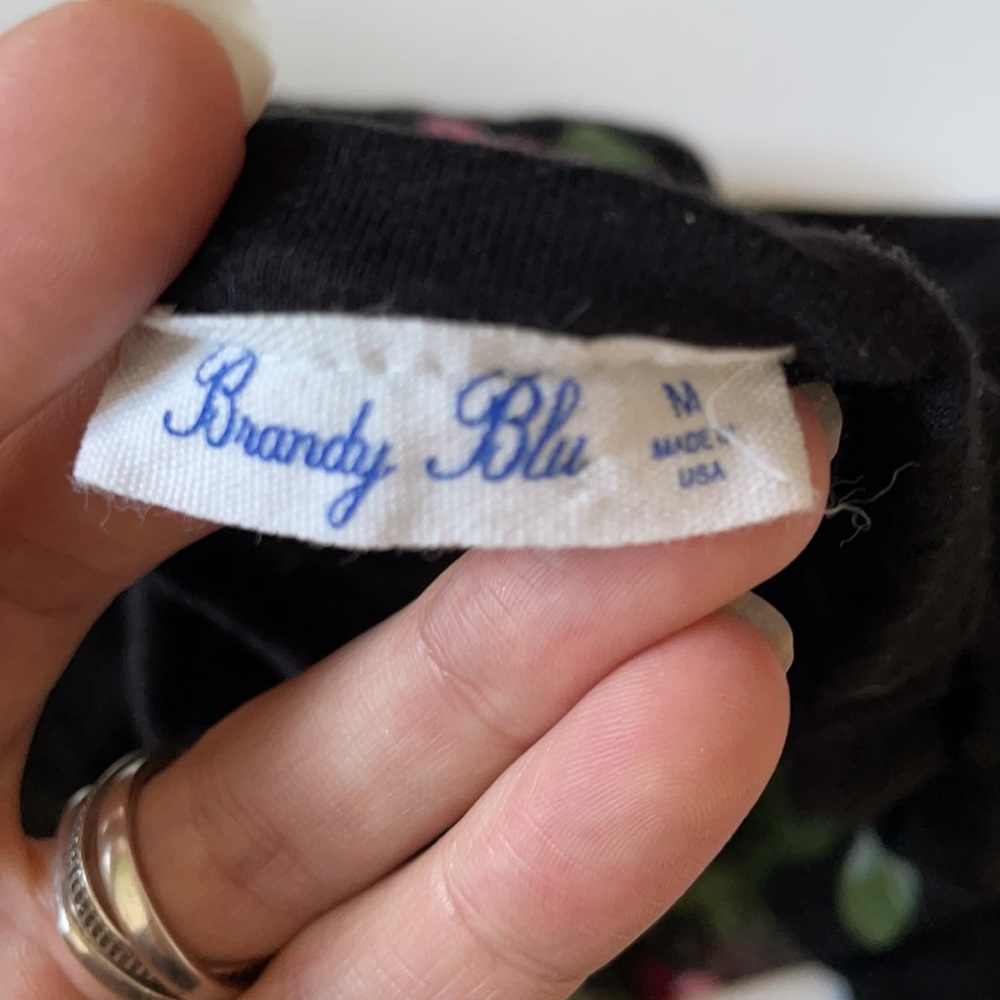 Brandy Blu maternity T-shirt w see through back - Picture 5 of 5